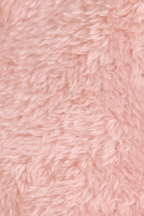 Zivame Fancy Fur Knit Poly Winterwear Sweatshirt - Dusty Pink — image 6